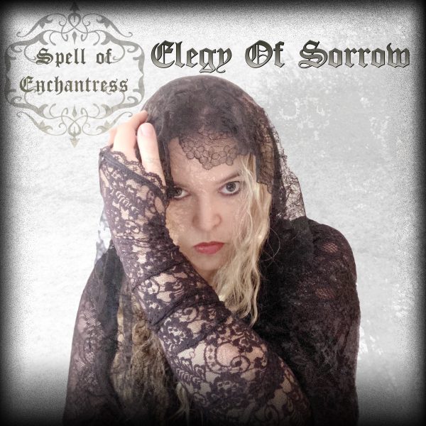 Gothic Doom Spell of Enchantress singer black lace veil